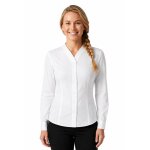 Isacco chemise blanche de service pour femme stretch confort