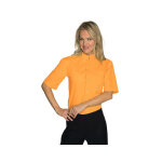 Isacco chemise unisexe dublino manches courtes abricot