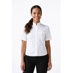 Isacco chemise unisexe dublino manches courtes blanc