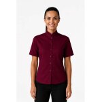 Isacco chemise unisexe dublino manches courtes bordeaux