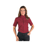 Isacco chemise unisexe dublino manches courtes vermillon