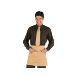 Isacco chemise unisexe marron cacao