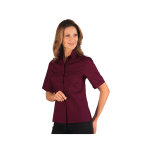 Isacco chemisette femme kyoto bordeaux
