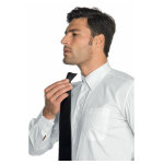 Isacco cravate clip noir