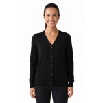 Isacco gilet cardigan unisexe noir