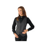 Isacco gilet chef de rang bolero anthracite
