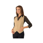 Isacco gilet chef de rang bolero biscuit