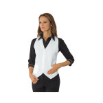 Isacco gilet chef de rang bolero blanc