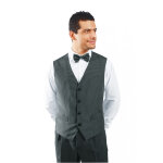 Isacco gilet restauration unisexe fines rayures