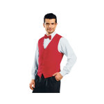 Isacco gilet restauration unisexe rouge