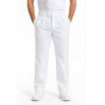 Isacco pantalon de chef cuisinier blanc