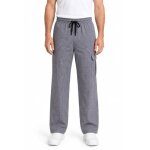Isacco pantalon chef cuisinier pied de poule l