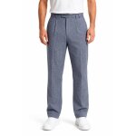 Isacco pantalon de chef homme pied de poule 100% coton 40
