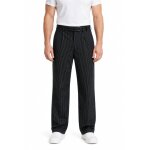 Isacco pantalon de chef homme vienna noir 65% polyester 35% coton l