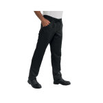 Isacco pantalon de cuisine � ceinture �lastique et tissu microfibre superdry