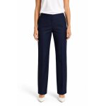Isacco pantalon femme bleu marine coupe droite