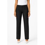 Isacco pantalon femme noir mi - saison coupe droite