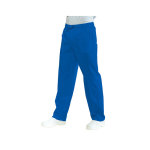 Isacco pantalon m�dical mixte � taille elastique bleu cyan