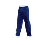 Isacco pantalon m�dical mixte � taille elastique bleu nuit