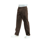 Isacco pantalon m�dical mixte taille elastique cacao