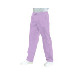 Isacco pantalon m�dical mixte taille elastique lilas