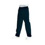 Isacco pantalon m�dical mixte taille elastique noir