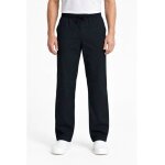Isacco pantalon m�dical mixte taille elastique noir