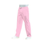 Isacco pantalon m�dical mixte taille elastique rose