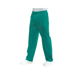 Isacco pantalon m�dical mixte taille elastique vert