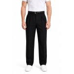 Isacco pantalon a pinces homme hiver noir 36 ( taille italienne 42 )