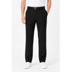 Isacco pantalon a pinces homme noir