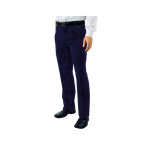 Isacco pantalon a pinces taille haute homme bleu Isacco pantalon a pinces taille haute homme bleu