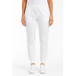 Isacco pantalon de travail femme blanc stretch olympia