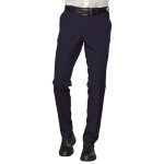 Isacco pantalon de travail unisexe seattle bleu fonc� 54% polyester 44% laine 2% �lasthanne