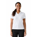 Isacco polo femme stretch blanc