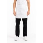 Isacco tablier blanc de cuisine taille cm 70x46 avec poches
