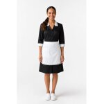 Isacco tablier blanc en dentelle femme de chambre 100% coton