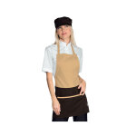 Isacco tablier brooklyn biscuit noir