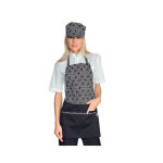 Isacco tablier brooklyn blanc noir