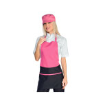 Isacco tablier brooklyn fuchsia noir