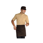 Isacco tablier de cuisine vita 70x46 avec poches cacao