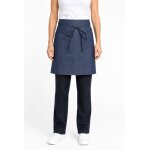 Isacco tablier de cuisine vita 70x46 avec poches jeans