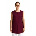 Isacco tablier m�dical poncho bordeaux