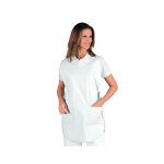 Isacco tablier m�dicale poncho 100% coton blanc