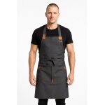Isacco tablier de travail homme kansas jeans noire 100% coton