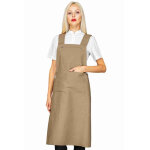 Isacco tablier de travail unisexe nagano beige 100% polyester