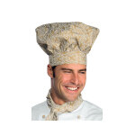 Isacco toque de chef cuisinier blanc biscuit