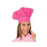 Isacco toque de chef cuisinier femme fuschia