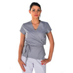 Isacco tunique cache coeur esth�ticienne grise