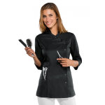 Isacco tunique estheticienne noire nizza manches 3 / 4 superdry
